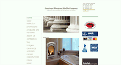 Desktop Screenshot of americanbluegrassmarble.com